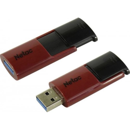 USB Флешка Netac U182 Red USB3.0 Flash Drive 256GB, up to 130MB/s, retractable