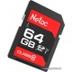 Карта памяти SD, Netac P600 SDXC 64GB, U1/C10, Up to 90MB/s