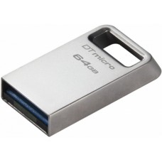 USB Флешка 64GB Kingston, Micro, DTMC3G2/64GB USB 3.2, silver