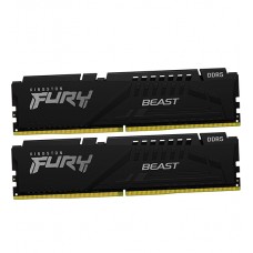 Оперативная память DDR5 32 GB {комплект} <6000MHz> Kingston Fury Beast Black (EXPO), KF560C36BBEK2-32, (2x16GB), CL36