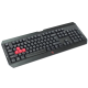 Клавиатура игровая A4Tech Bloody Q100, USB, Black
