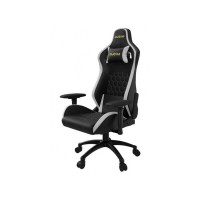 Кресло игровое Gamdias ZELUS M2 Weave, черный/серый, ткань, 140 кг, 2D, 90°-150°, крестовина металл