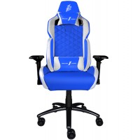 Игровое компьютерное кресло 1stPlayer DK2, Blue/White