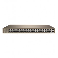 Коммутатор 48 port 10/100/1000M + 2 SFP, Tenda G1050F, rack/desktop