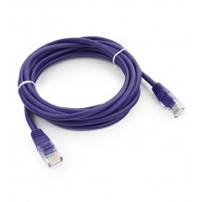 Патч-корд UTP Cablexpert PP12-3M/V кат.5e, 3м, литой, многожильный (фиолетовый)
