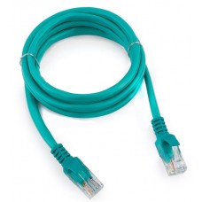 Патч-корд UTP Cablexpert PP12-1M/G кат.5e, 1м, литой, многожильный (зелёный)