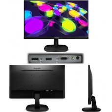 Монитор 27", Philips 273V7QJAB/01, IPS, 1920x1080, 75 Гц, 250 кд/м2, 4 мс, DP, HDMI, VGA