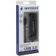 Расширитель USB, Gembird UHB-C424, 4 порта, Type-C, чёрный