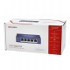 Коммутатор  4 port 10/100/1000M Hikvision DS-3E0505HP-E, 3xGb PoE, 1xGb Hi-PoE, 1xGb RJ45, PoE 60W, desk