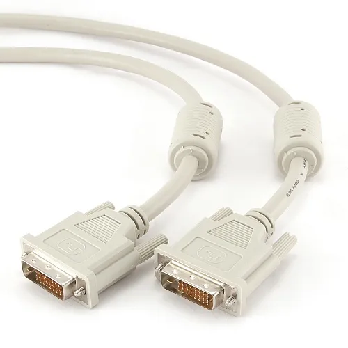 Кабель DVI-D dual link Cablexpert CC-DVI2-10, 25M/25M, 3.0м, экран, феррит.кольца, пакет