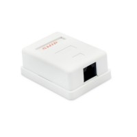 Розетка настенная SHIP A167, 1 порт RJ-45, Cat.5e, UTP, белая