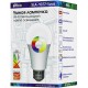 Smart LED lamp, Ritmix SLA-1077-Tuya, 10W, 220V, E27, RGB