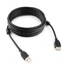 Кабель USB (удлинитель) Type Am- Af, 3m, Cablexpert CCF2-USB2-AMAF-10, USB 2.0, black