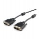 Кабель DVI-D to DVI-D, m/m, Cablexpert, CC-DVIL-BK-15, 18+1pin/18+1, 4.5м