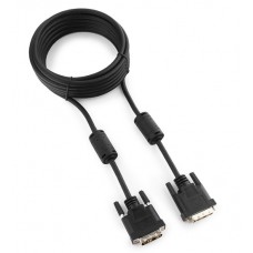 Кабель DVI-D to DVI-D, m/m, Cablexpert, CC-DVI-BK-15, 18+1pin/18+1, 4.5м