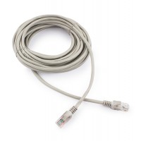 Кабель  Patch cord  UTP 5e-Cat  7.5 m Cablexpert PP10-7.5M, серый