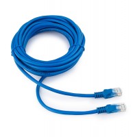 Кабель  Patch cord  UTP 5e-Cat  5 m Cablexpert PP10-5M/B, синий