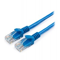 Кабель  Patch cord  UTP 5e-Cat  3 m Гарнизон PC-UTP-5e-3-B, blue