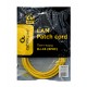 Кабель  Patch cord  UTP 5e-Cat  3 m Cablexpert PP10-3M/Y, желтый