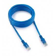Кабель  Patch cord  UTP 5e-Cat  3 m Cablexpert PP10-3M/B, синий