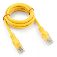 Кабель  Patch cord  UTP 5e-Cat  1.5 m Cablexpert PP12-1.5M/Y, желтый
