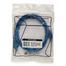 Кабель  Patch cord  UTP 5e-Cat  0.5 m Cablexpert PP12-0.5M/B, синий