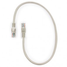 Кабель  Patch cord  UTP 5e-Cat  0.5 m Cablexpert PP12-0.5M, серый