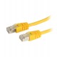 Кабель  Patch cord  FTP 6e-Cat  5 m Cablexpert PP6-5M/Y-O, жёлтый