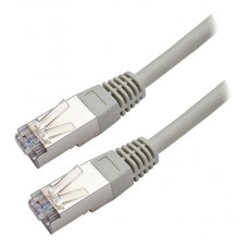 Кабель  Patch cord  FTP 6e-Cat  1.5 m Cablexpert PP6-1.5M, серый