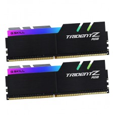 Оперативная память DDR4 16 GB {комплект} <3600MHz> G.Skill Trident Z RGB, F4-3600C16D-16GTZRC, (2x8GB), 16-18-18-38