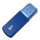 Флешка USB Silicon Power, Helios 202, SP256GBUF3202V1B, 256GB, Синий
