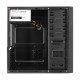 Компьютерный корпус ATX midi tower Qmax H300B, (400W), черный