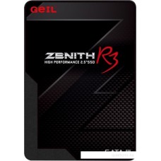 Твердотельный накопитель SSD 128GB SSD GEIL FD09DCDH ZENITH R3 2.5” SATA3 R550MB/s W490MB/s GZ25R3-128G