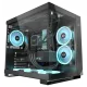 Корпус PCCooler C3 T500 ARGB BK ATX/MATX/ITX USB3.1 Gen 2 Type-C, USB3.0, USB2.0 Black