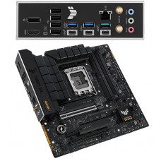 Материнская плата ASUS TUF GAMING B760M-BTF WIFI D4, B760, 1700, 4xDDR4, 2xPCI-Ex16, PCI-Ex1, 2xM.2, 4xSATA, DP, HDMI, BOX