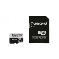 Карта памяти MicroSD 64GB Class 10 U3 Transcend TS64GUSD340S