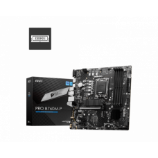 Материнская плата MSI PRO B760M-P LGA1700 4xDDR5 4xSATA3 RAID 2xM.2 HDMI DP mATX