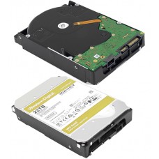Жесткий диск HDD 22Tb SATA 6Gb/s Western Digital Gold WD221KRYZ, 7200rpm, 512Mb