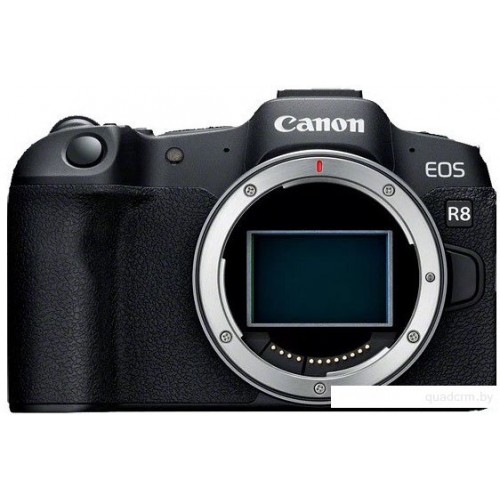 Фотоаппарат Canon EOS R8 Body, беззеркальный, черный, 24,2 Mpx, CMOS 22.3х14.8 мм, UHD 4K, экран 3.0"" поворотный, Li-ion