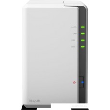 Сетевой накопитель Synology Сетевой NAS сервер DS220j 2xHDD для дома
