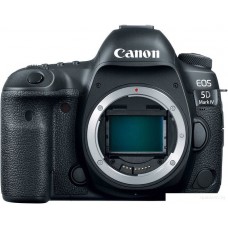 Фотоаппарат цифровой Canon EOS 5D Mark IV Body без объектива, черный, 22Mpx CMOS 35мм, HD1080/30, экран 3.2'', Li-ion