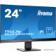 Монитор IIYAMA XU2492HSU-B1 23.8'' [16:9] 1920х1080 IPS, nonGLARE, 250cd/m2, H178°/V178°, 1000:1, 5М:1, 16.7M Color, 5ms, VGA, HDMI, DP, USB-Hub, Tilt, Speakers, 3Y, Black