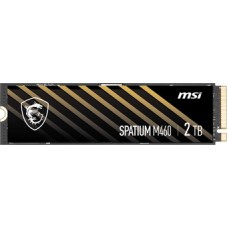 Твердотельный накопитель SSD 2000Gb SSD MSI SPATIUM M460 M.2 PCIe NVMe R4900Mb/s W4400MB/s SPATIUM M460