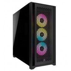 Компьютерный корпус Corsair, iCUE 5000D RGB Airflow, CC-9011242-WW(без БП), black