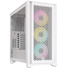 Компьютерный корпус Corsair, iCUE 4000D RGB Airflow, CC-9011241-WW(без БП), white