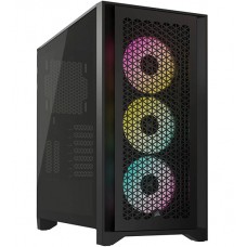 Компьютерный корпус Corsair, iCUE 4000D RGB Airflow, CC-9011240-WW(без БП), black