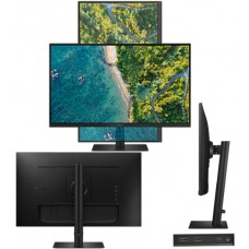 Монитор Samsung LS27A400UJIXCI 27"" 1920х1080, 16:9, IPS, 75, 5мс, 250кд, 1000:1, 178/178, DP. HDMI, USB3.0x2, USB2.0x2,  USB Type-C 65Вт, HAS, 2Y