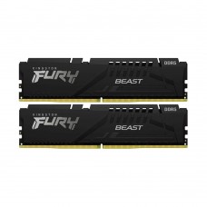 Комплект модулей памяти Kingston Fury Beast Black (EXPO), KF556C36BBEK2-32, DDR5, 32 GB