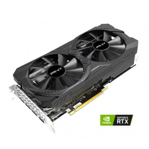 Видеокарта PNY/GeForce/RTX 3070 UPRISING Dual Fan (LHR)/8 Gb/256 bit/1 725 MHz/GDDR6/PCI-Ex (VCG30708LDFMPB)