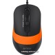 Мышь A4tech Fstyler FM10-ORANGE, оптическая 1600DPI, 150 см, USB